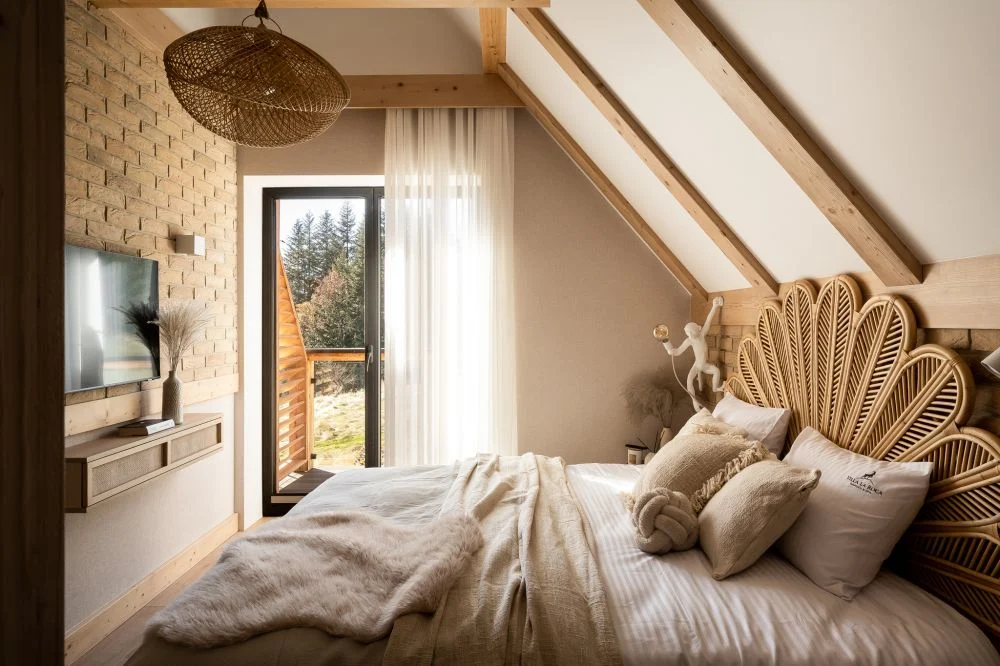 Pokój dwuosobowy z balkonem z widokiem na góry - Romantyczny Sen NR 1