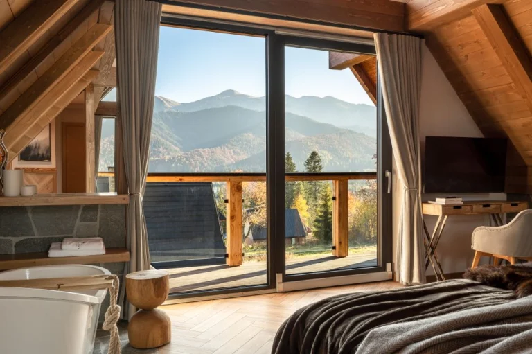 pokój dwuosobowy z wanna i widokiem Bajeczny widok NR 3